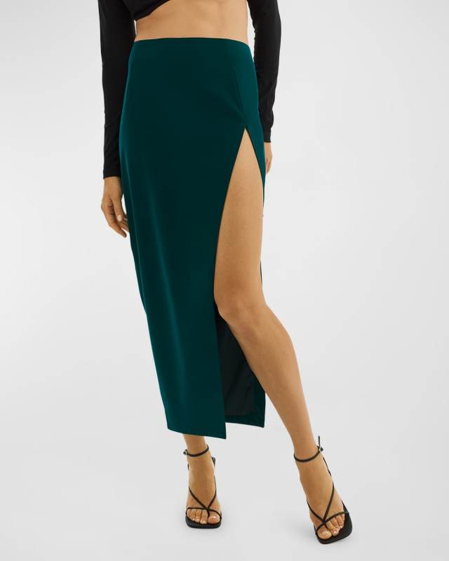 Jay Midi Slit Skirt