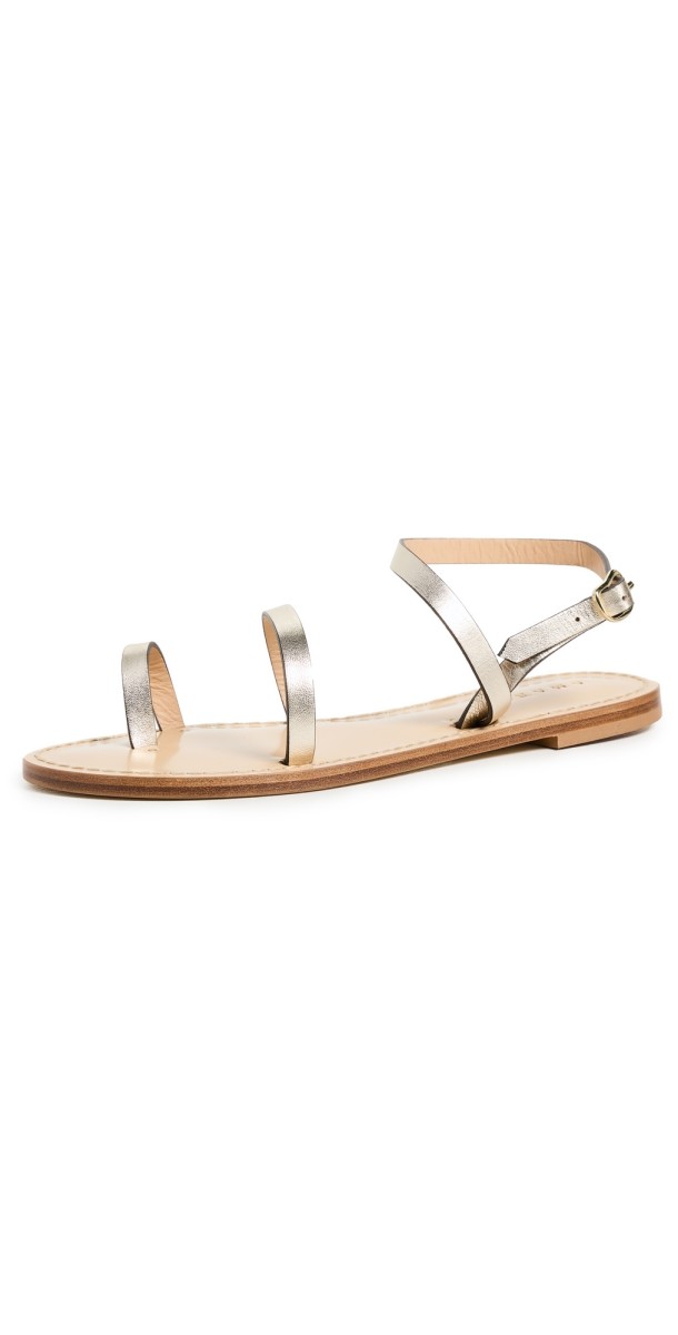 AMANU Nakuru Sandals Champagne