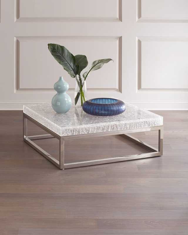 Elsa Arctic Square Coffee Table