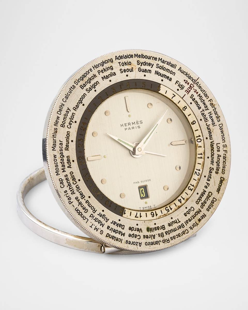 Hermes Vintage Desk Clock
