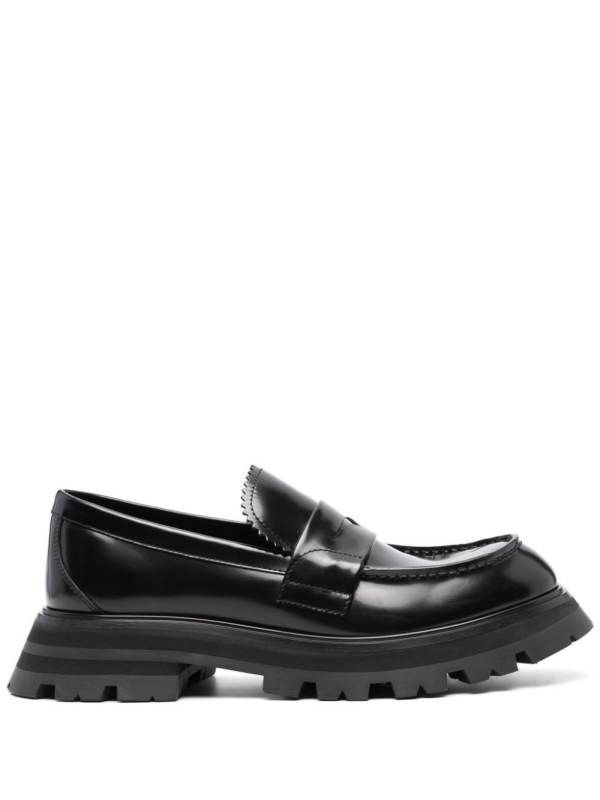 Wander leather loafers