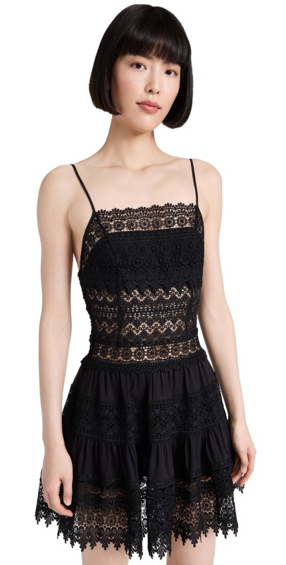 Charo Ruiz Joya Dress Black