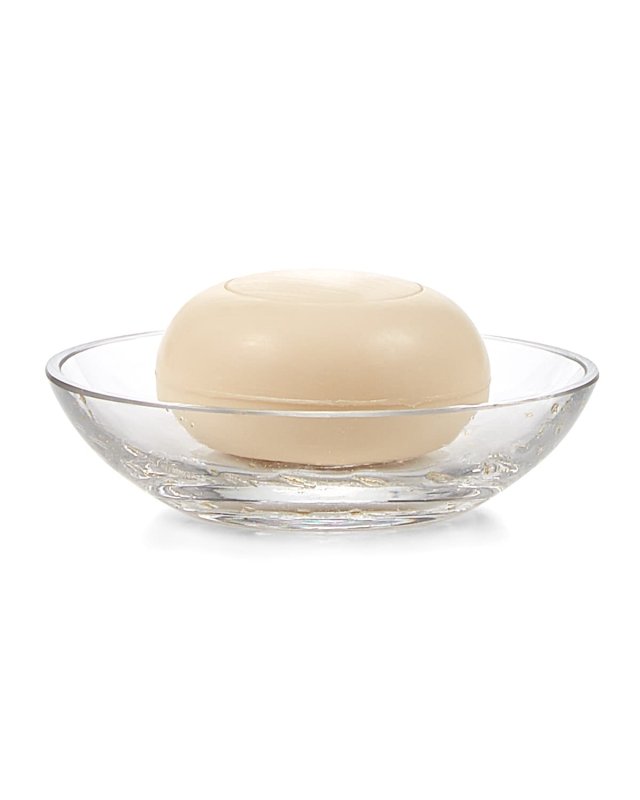 Contessa Clear Glass Soap Dish