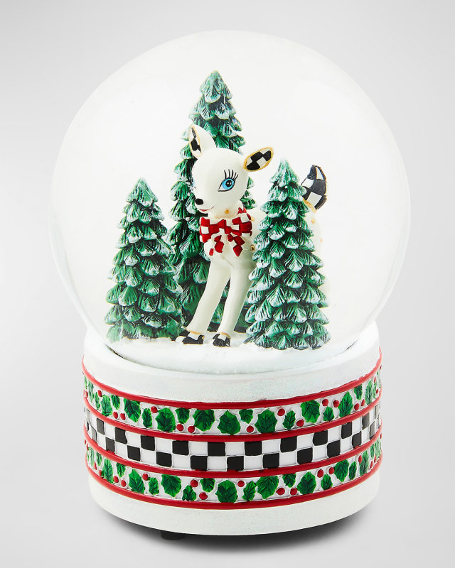 Deary Deer Snow Globe