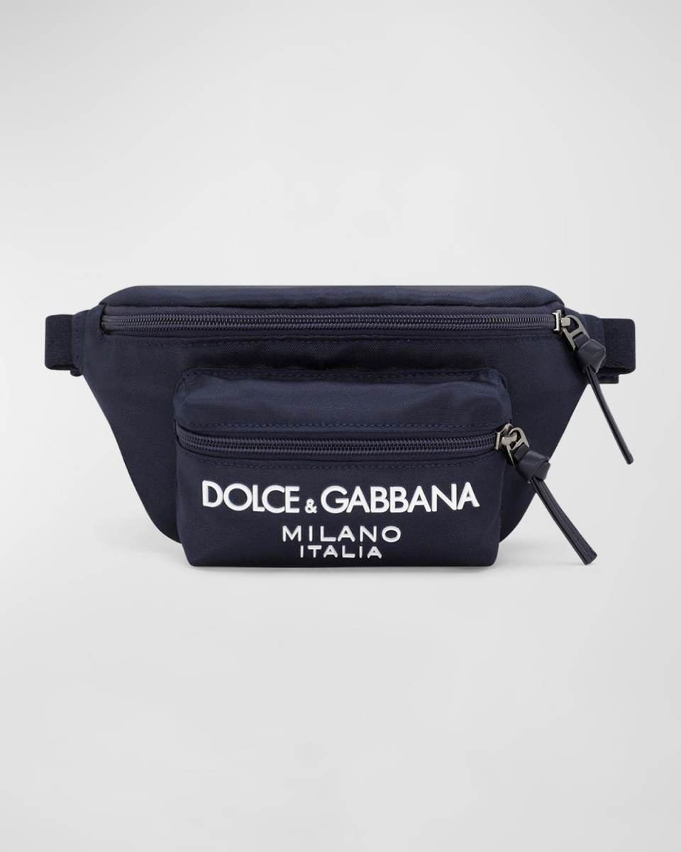 Girl's 3D Logo-Print Belt Bag