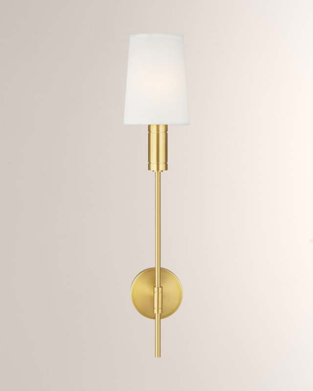 1 - Light Wall Sconce Beckham Modern By Thomas O'Brien