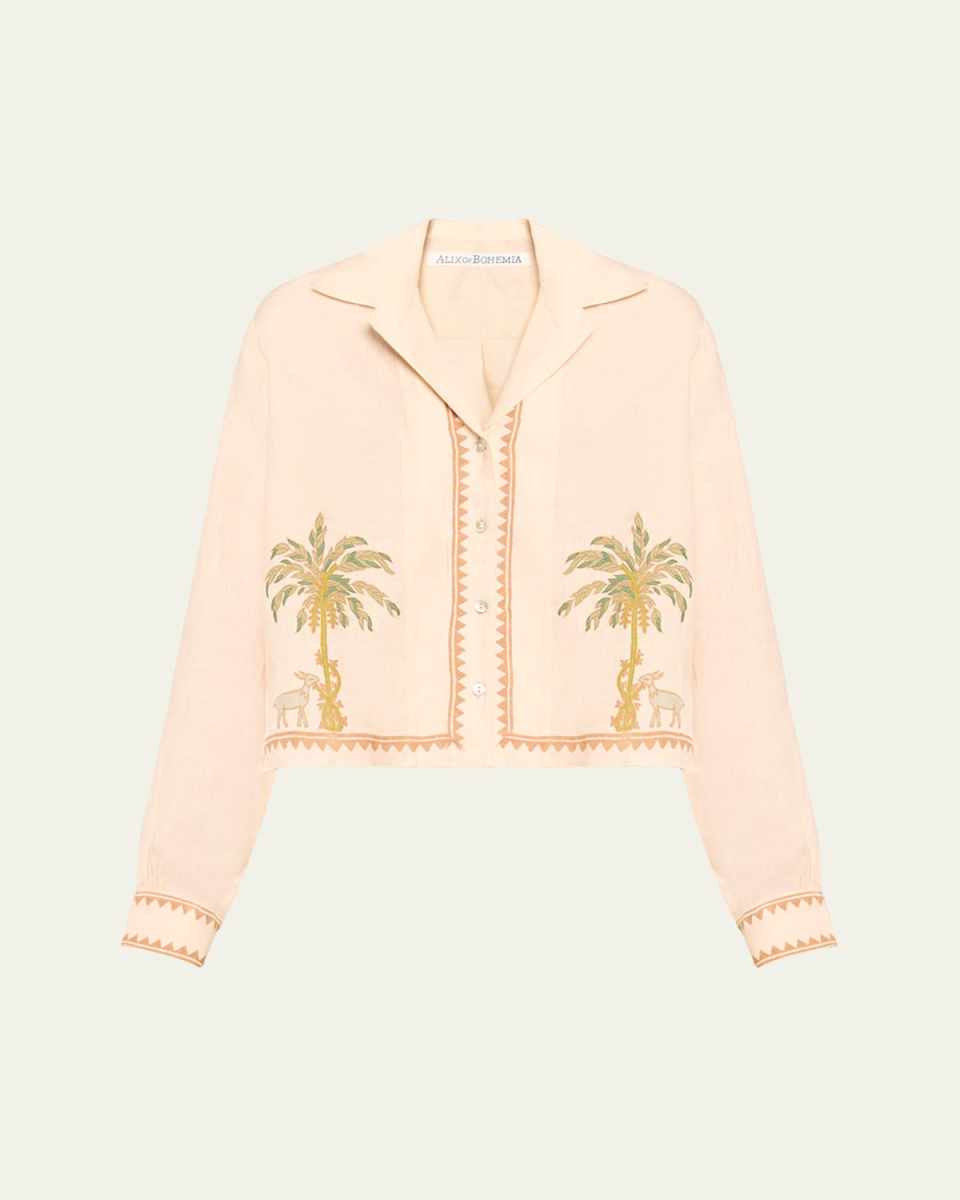 Pippa Sanded Palm Shirt