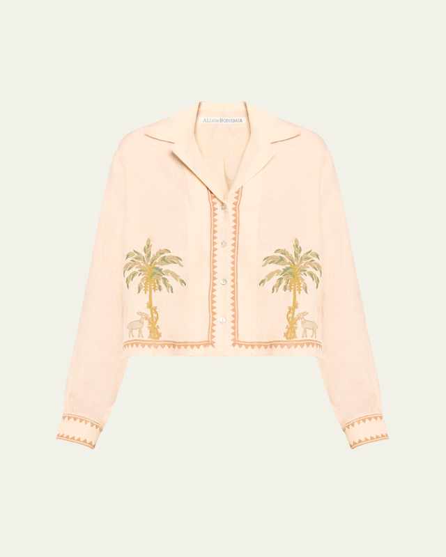 Pippa Sanded Palm Shirt