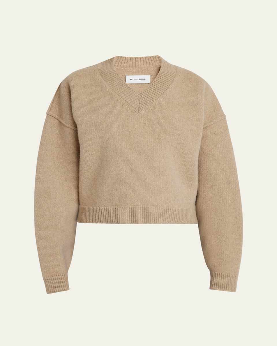 Febe Boxy Superfine Wool Sweater