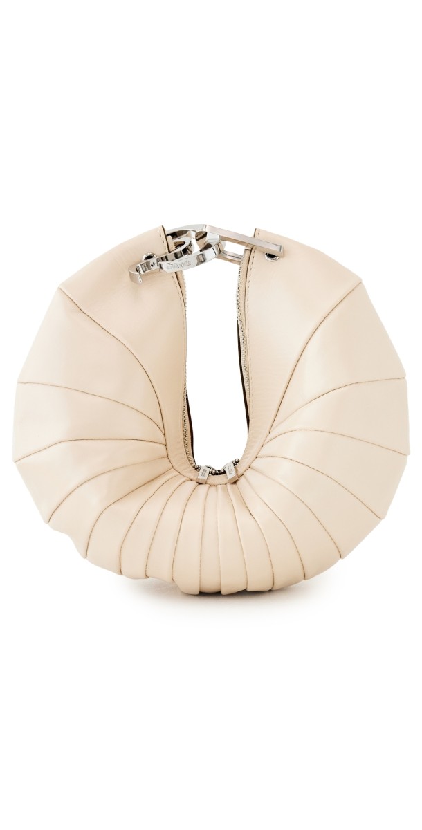 Cult Gaia Ubah Clutch Alabaster