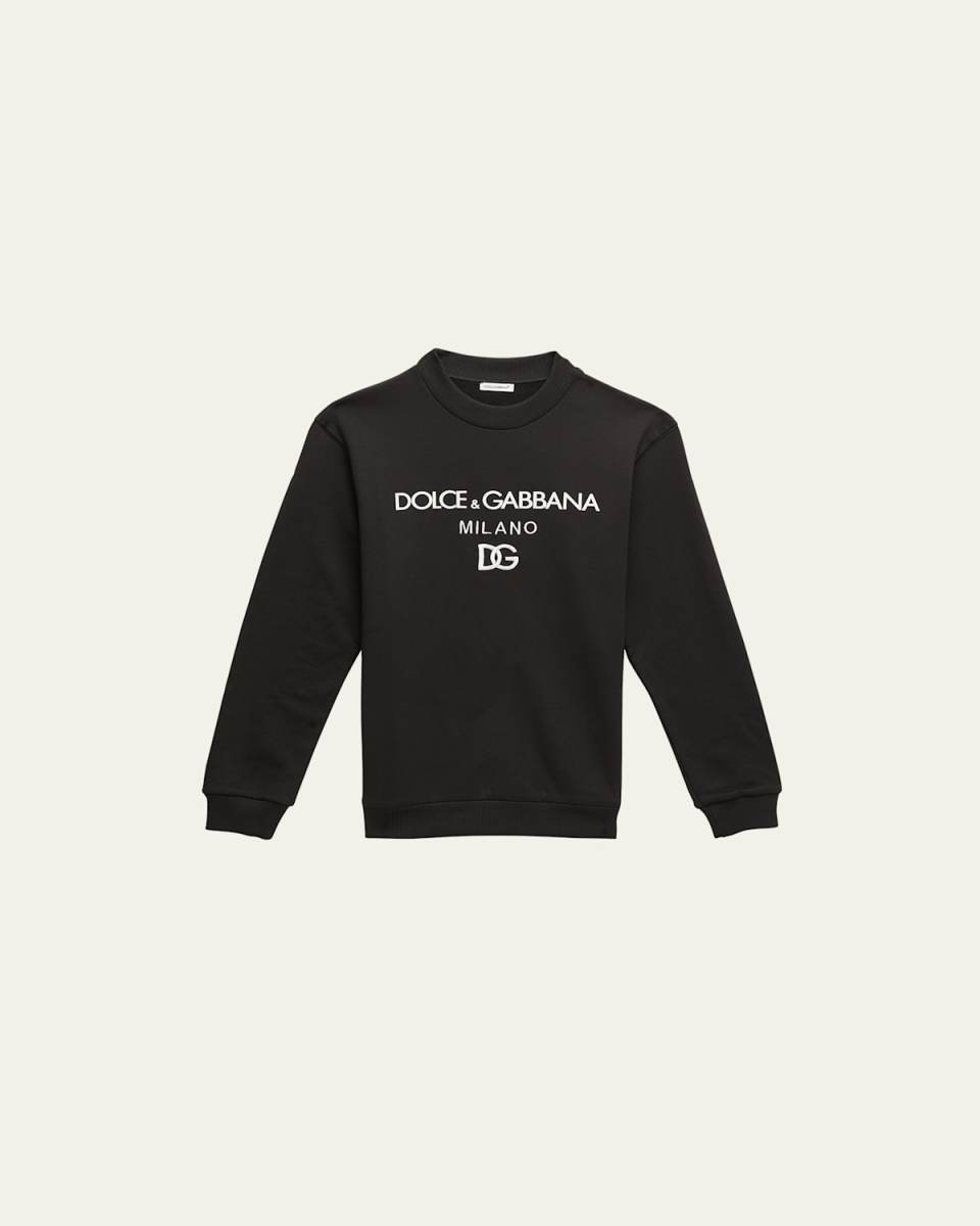 Boy's DG Logo Sweatshirt, Size 8-12