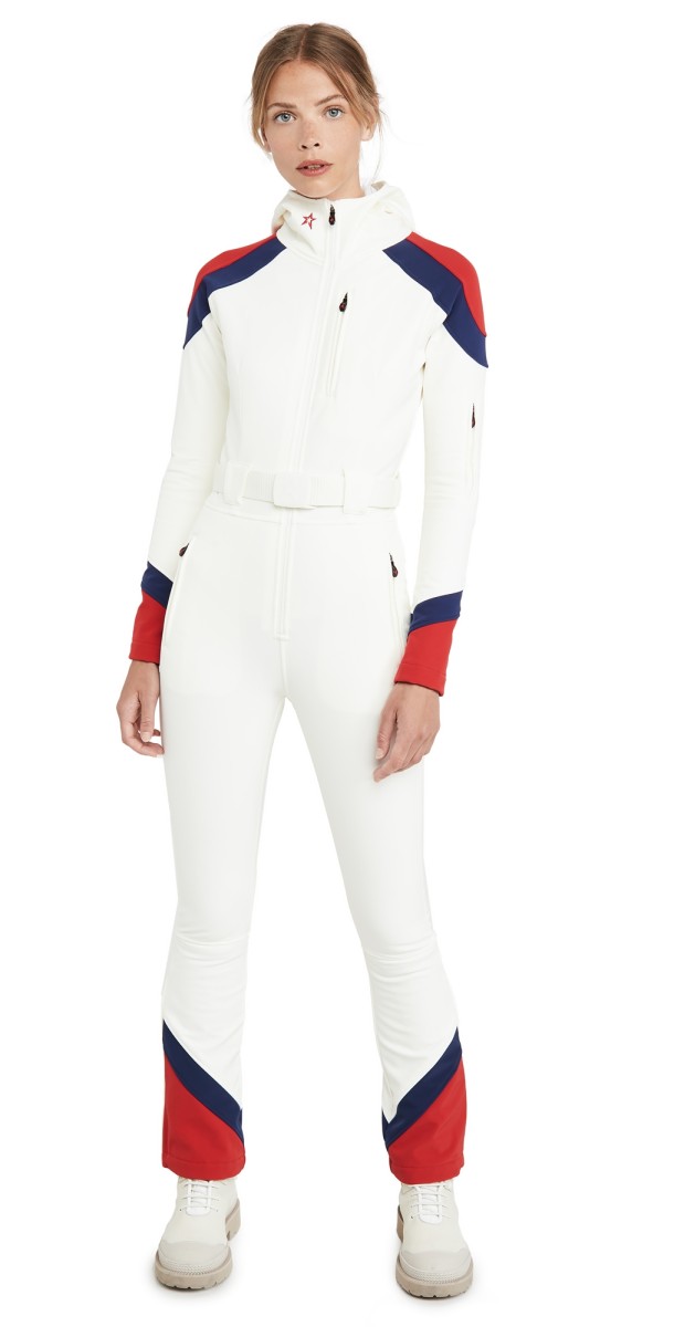 Perfect Moment Allos One Piece Snow White/Navy/Red