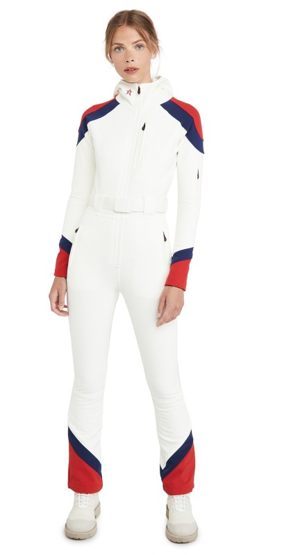 Perfect Moment Allos One Piece Snow White/Navy/Red