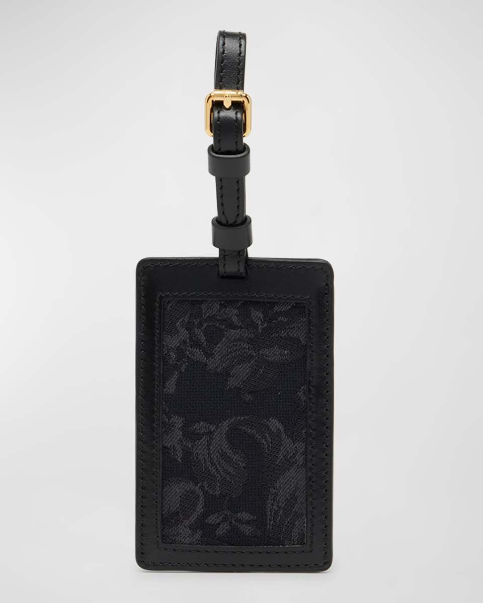 Jacquard Embroidered Luggage Tag