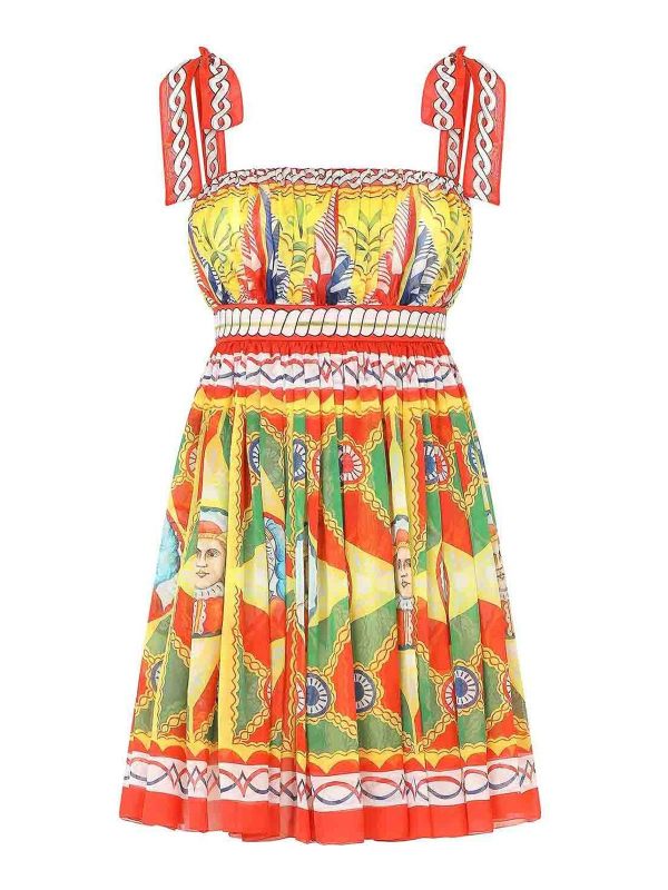 Dolce & Gabbana Robe Courte - Multicolore