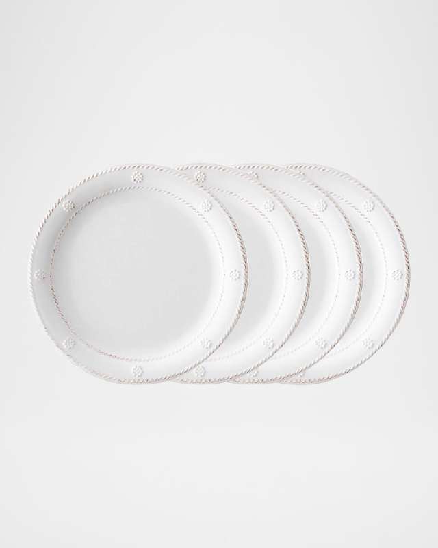 Berry & Thread Melamine Dessert/Salad Plates, Set of 4