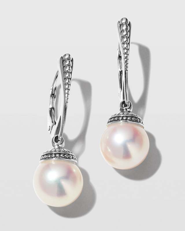 Luna Freshwater Pearl Drop Earrings
