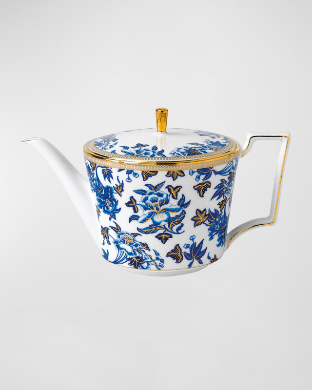 Hibiscus Teapot