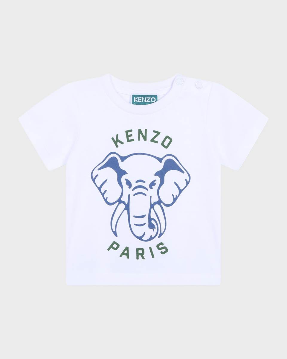 Boy's Classic Animal & Logo-Print T-Shirt, Size 6M-18
