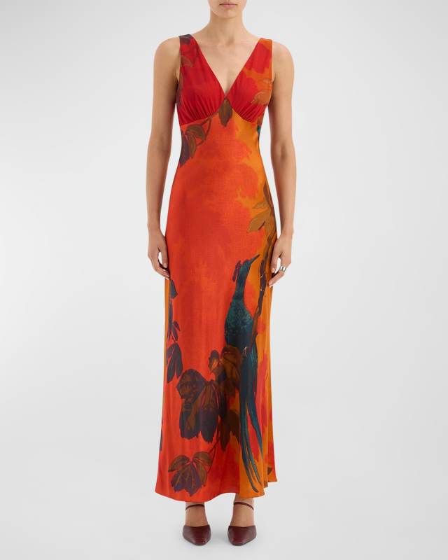 Lush V-Neck Slip Dress