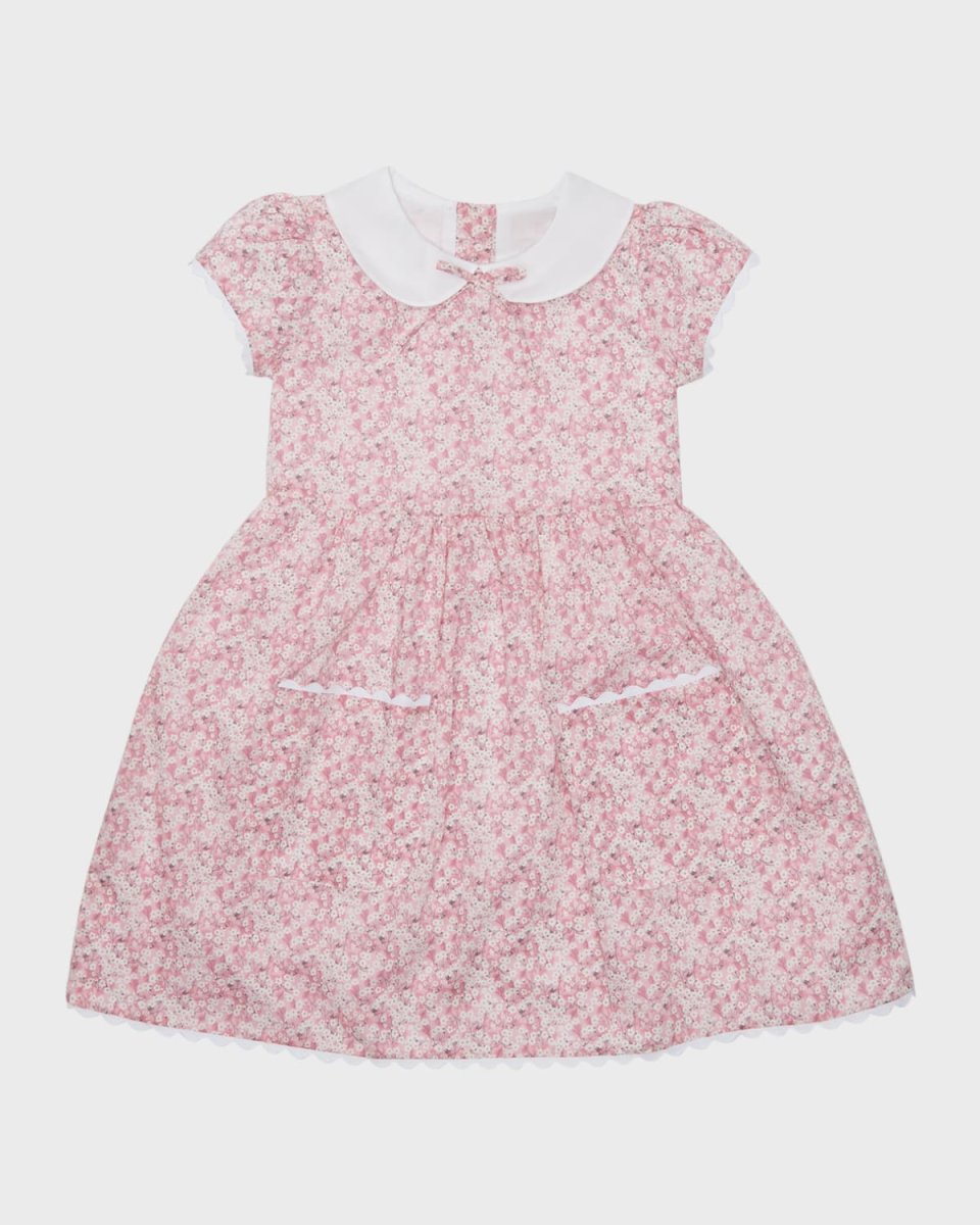Girl's Lucy Floral-Print Dress, Size 2-