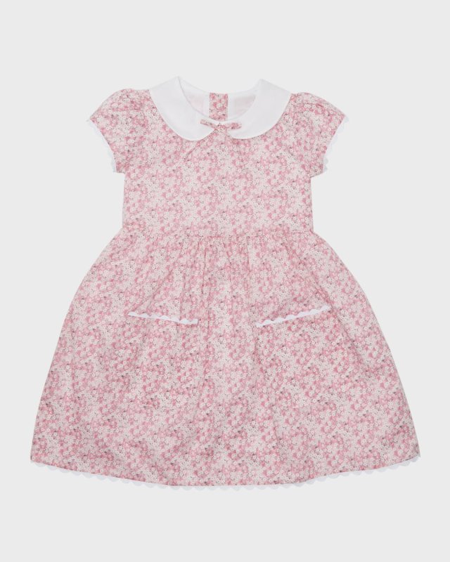 Girl's Lucy Floral-Print Dress, Size 2-