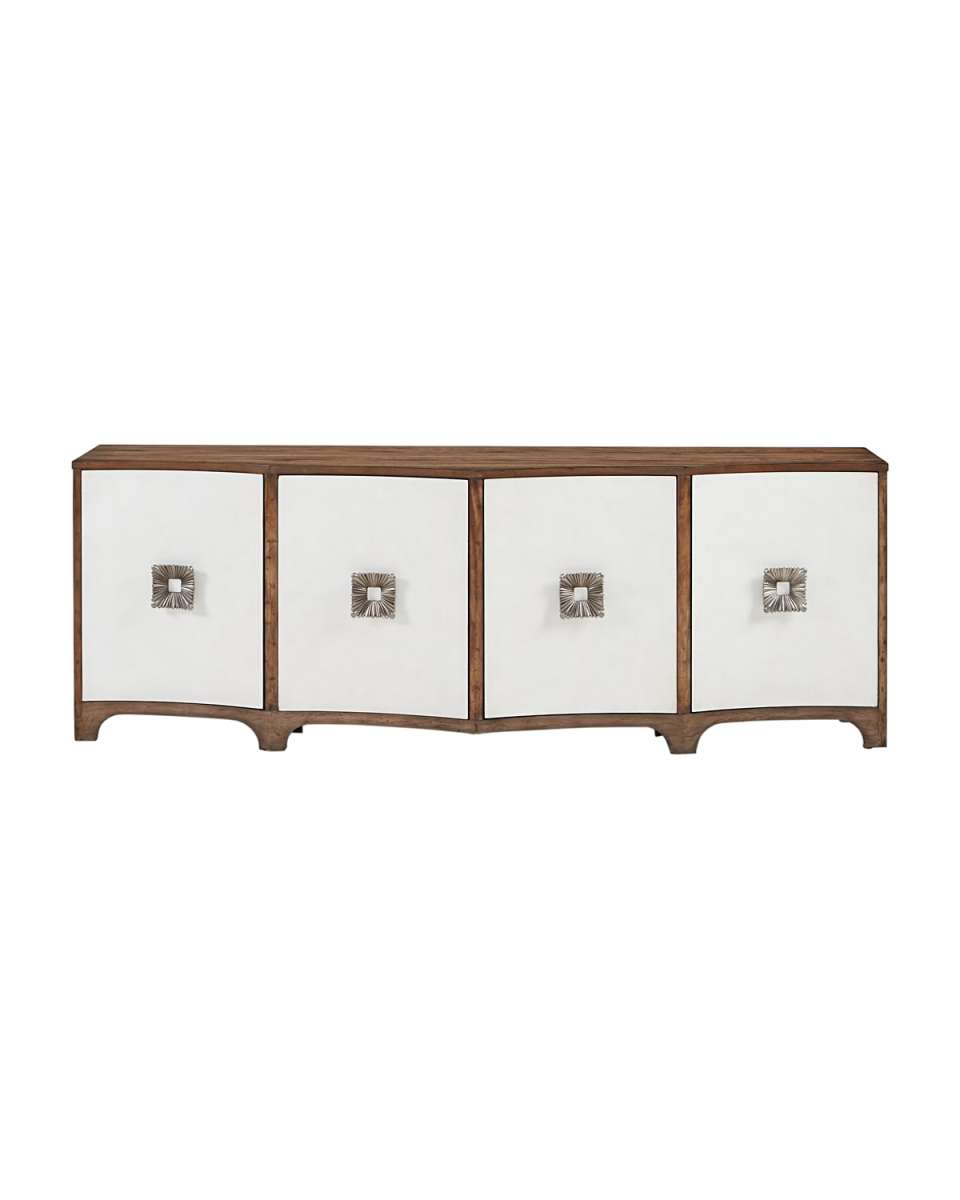 Oliver Leather Door Front Console