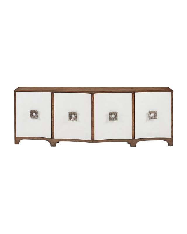 Oliver Leather Door Front Console