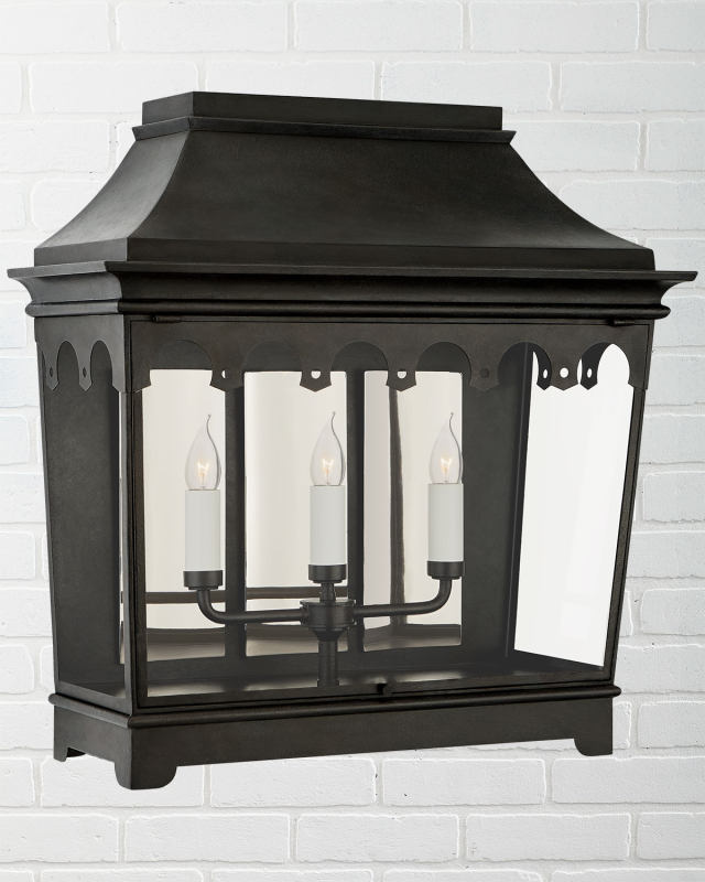 Rosedale Grand Wide Wall Sconce