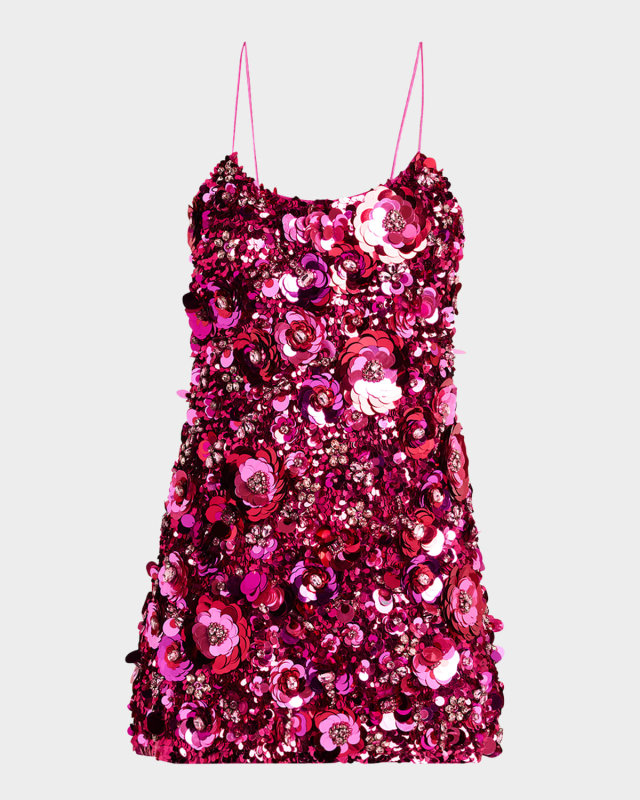 Rutherford Sequined Mini Dress