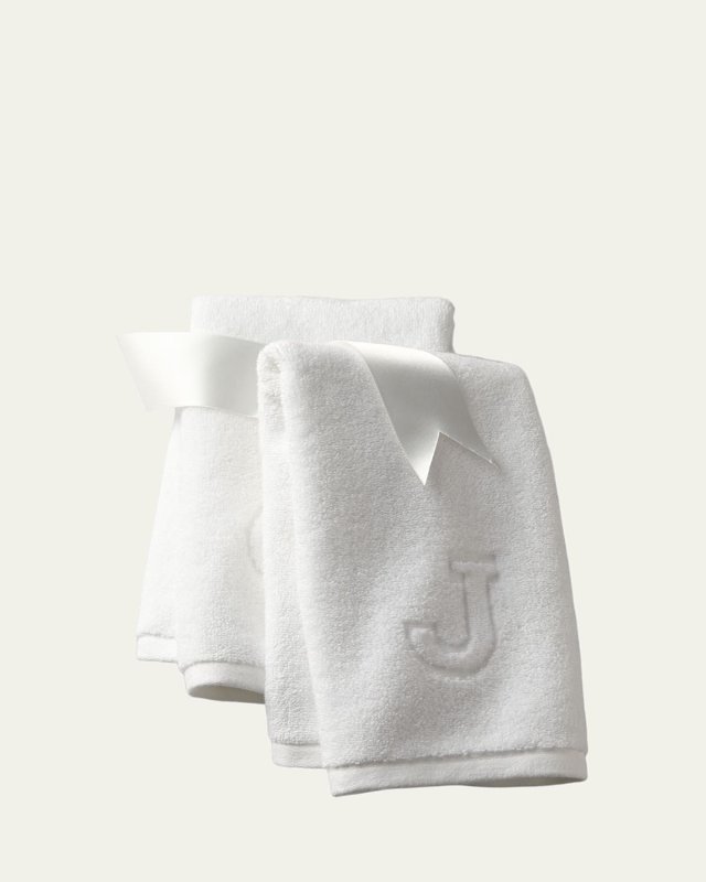 Auberge Monogrammed Fingertip Towel