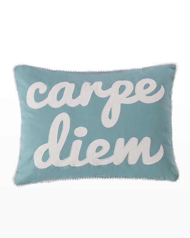 Tania Carpe Diem Pillow - 14" x 18"