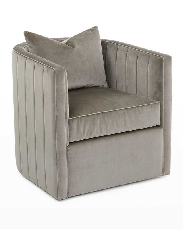 Giacosa Swivel Club Chair