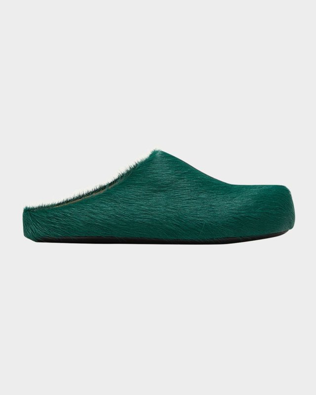 Fussbett Shaggy Sabot Mules