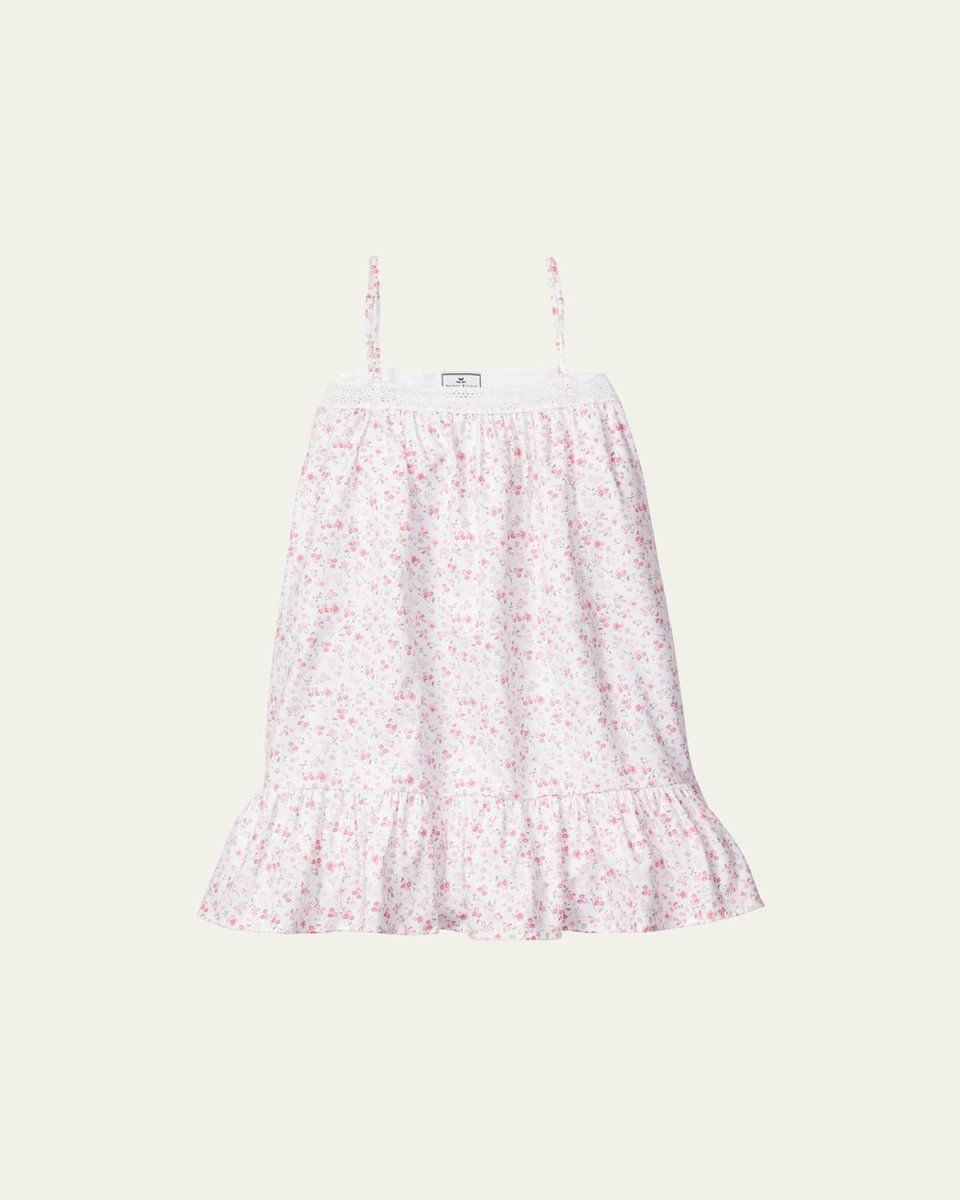 Girl's Dorset Floral-Print Nightgown, Size 6M-1