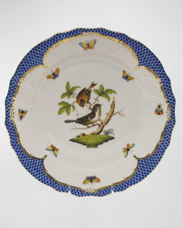 Rothschild Blue Motif 04 Dinner Plate