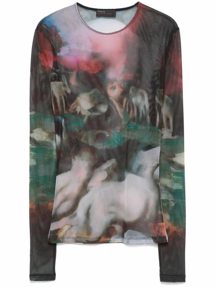 graphic-print T-shirt