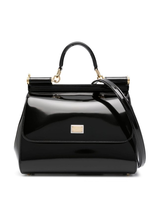 medium Sicily leather tote bag