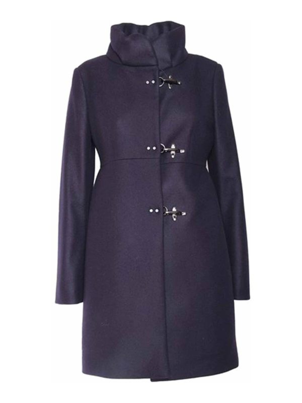 Fay Manteau Court - Noir
