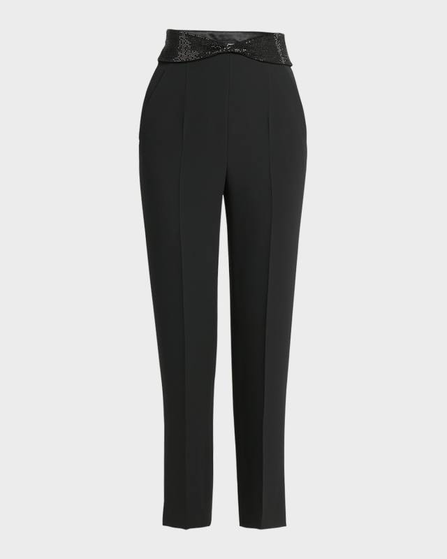Embellished Tuxedo Pants