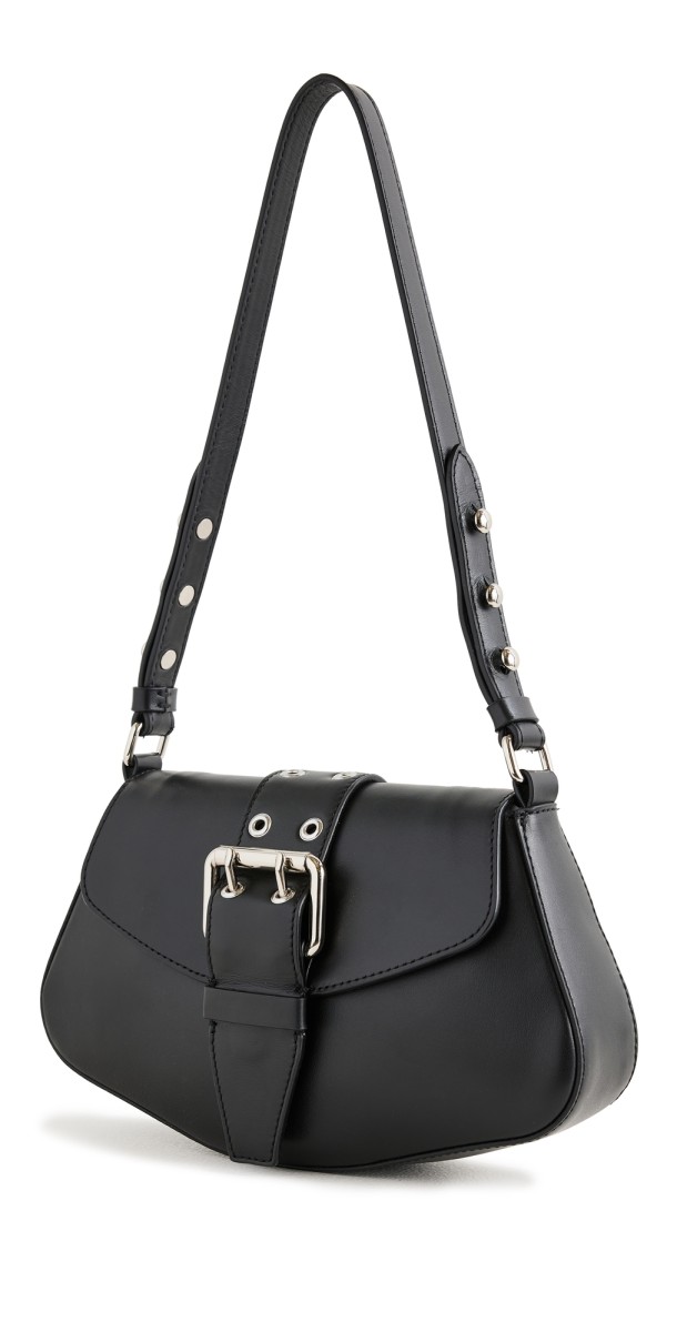 Reformation Rafaella Shoulder Bag Black