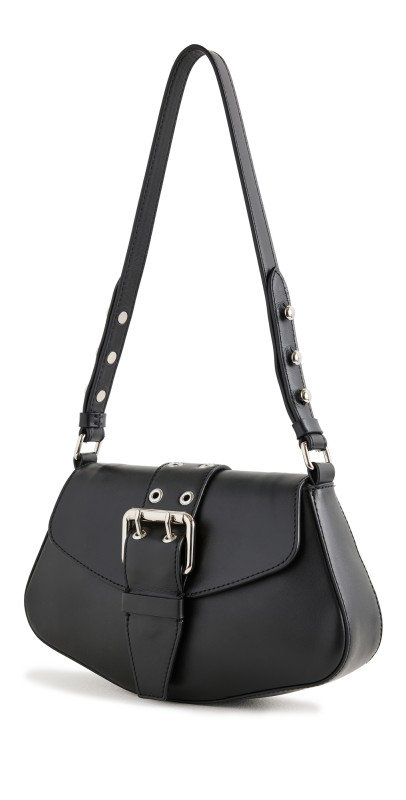 Reformation Rafaella Shoulder Bag Black
