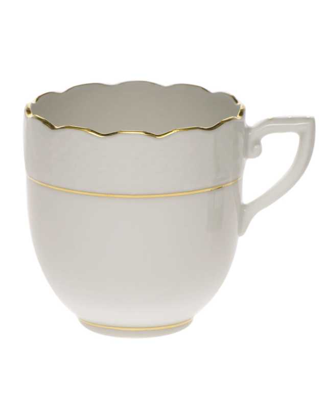 Golden Edge After Dinner Cup