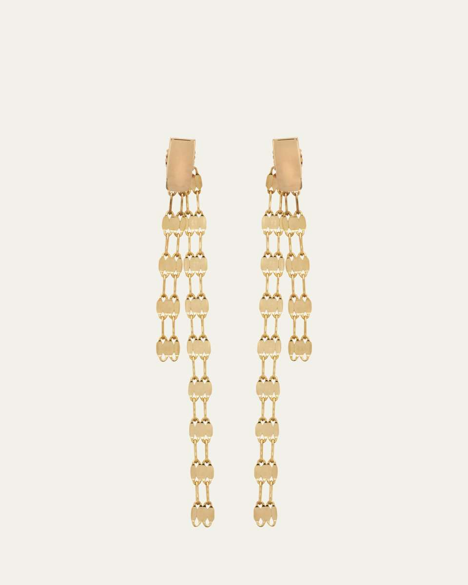 St Barts Linear Front and Back Earrings