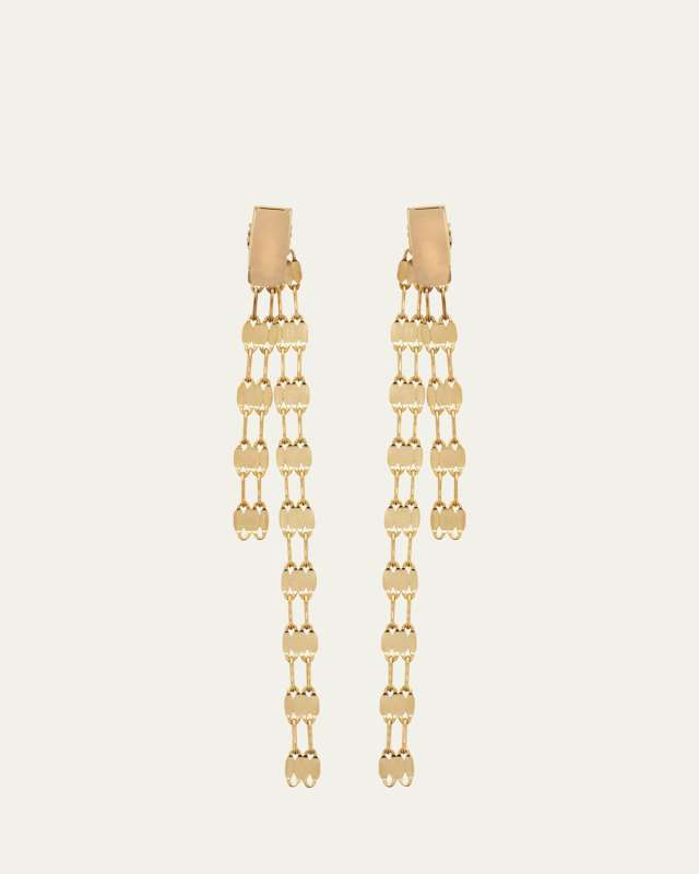 St Barts Linear Front and Back Earrings