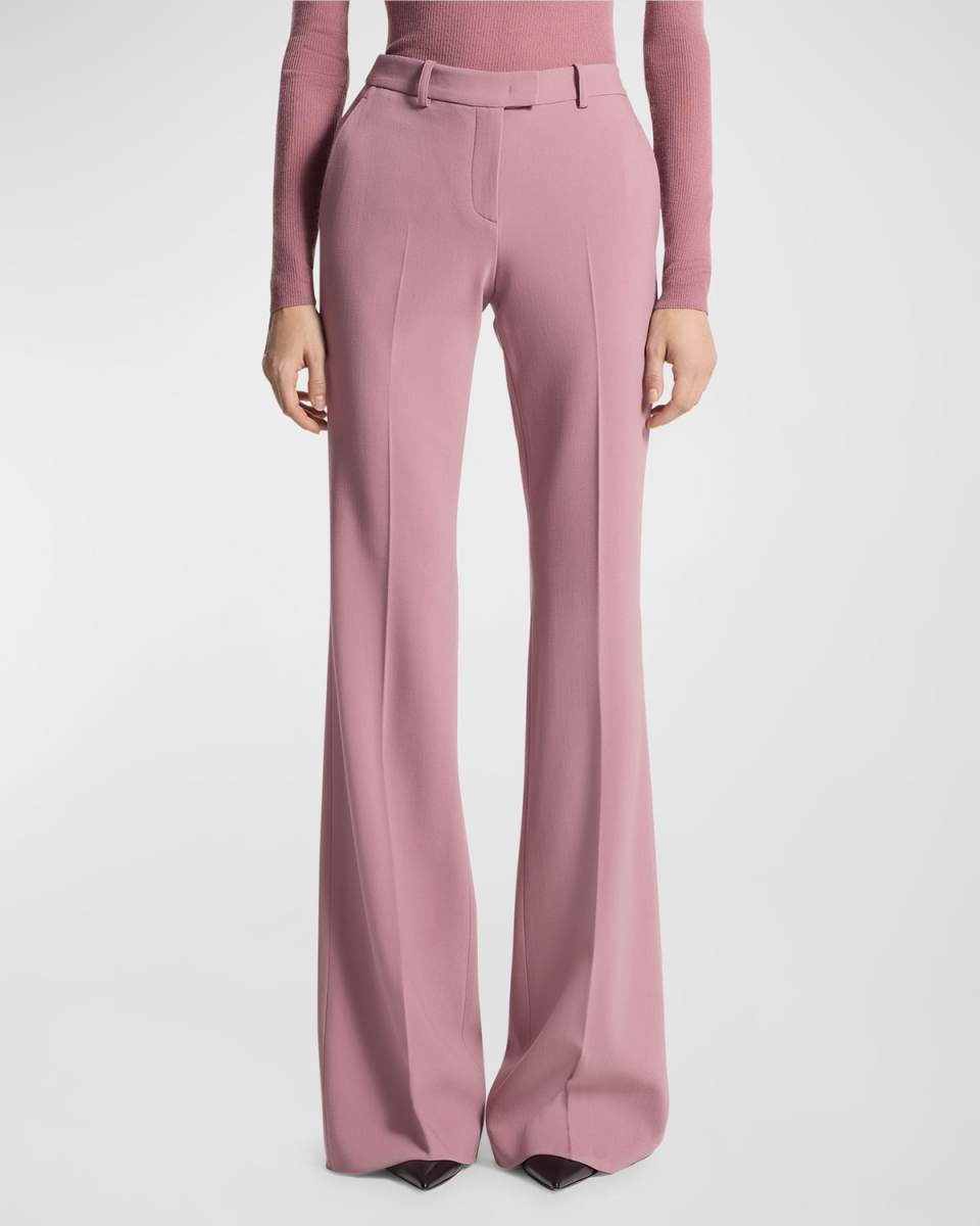 Haylee Flare Crepe Trousers