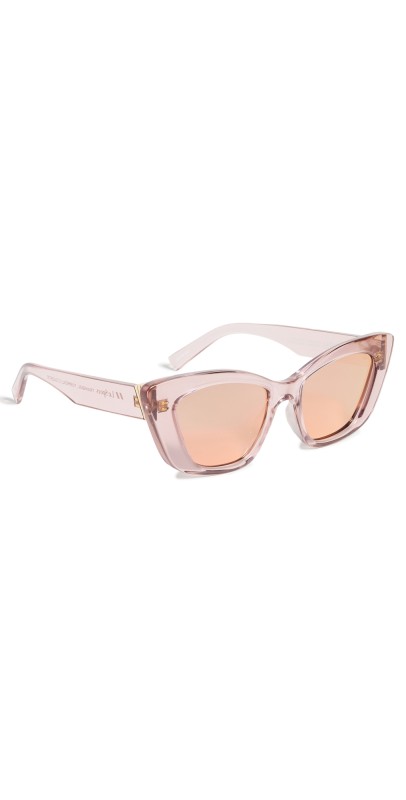 Le Specs Tranquil Turmoil Sunglasses Rose Quart