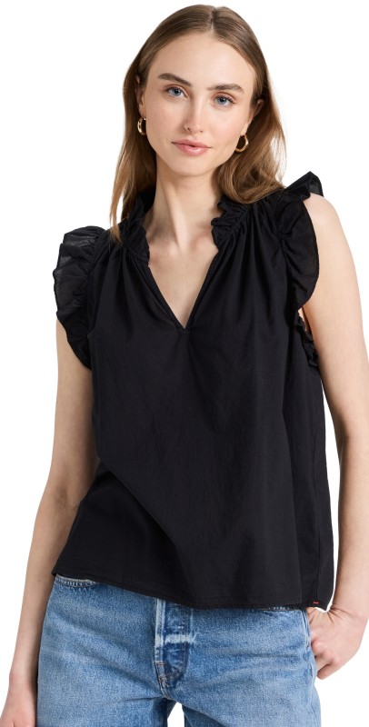 XIRENA Bex Top Black
