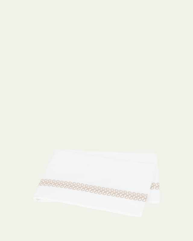 Astor Braid King Flat Sheet