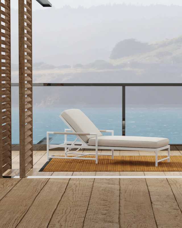 Sabbia Indoor/Outdoor Chaise